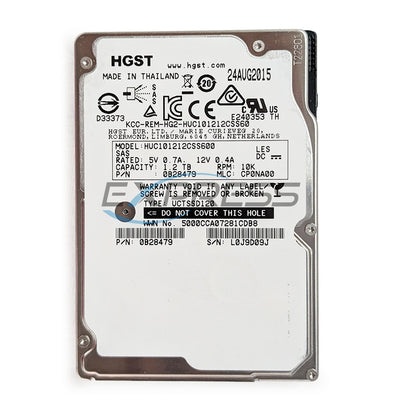 Hitachi 2.5" 1.2TB 10K SAS 6Gbps HDD | HUC101212CSS600