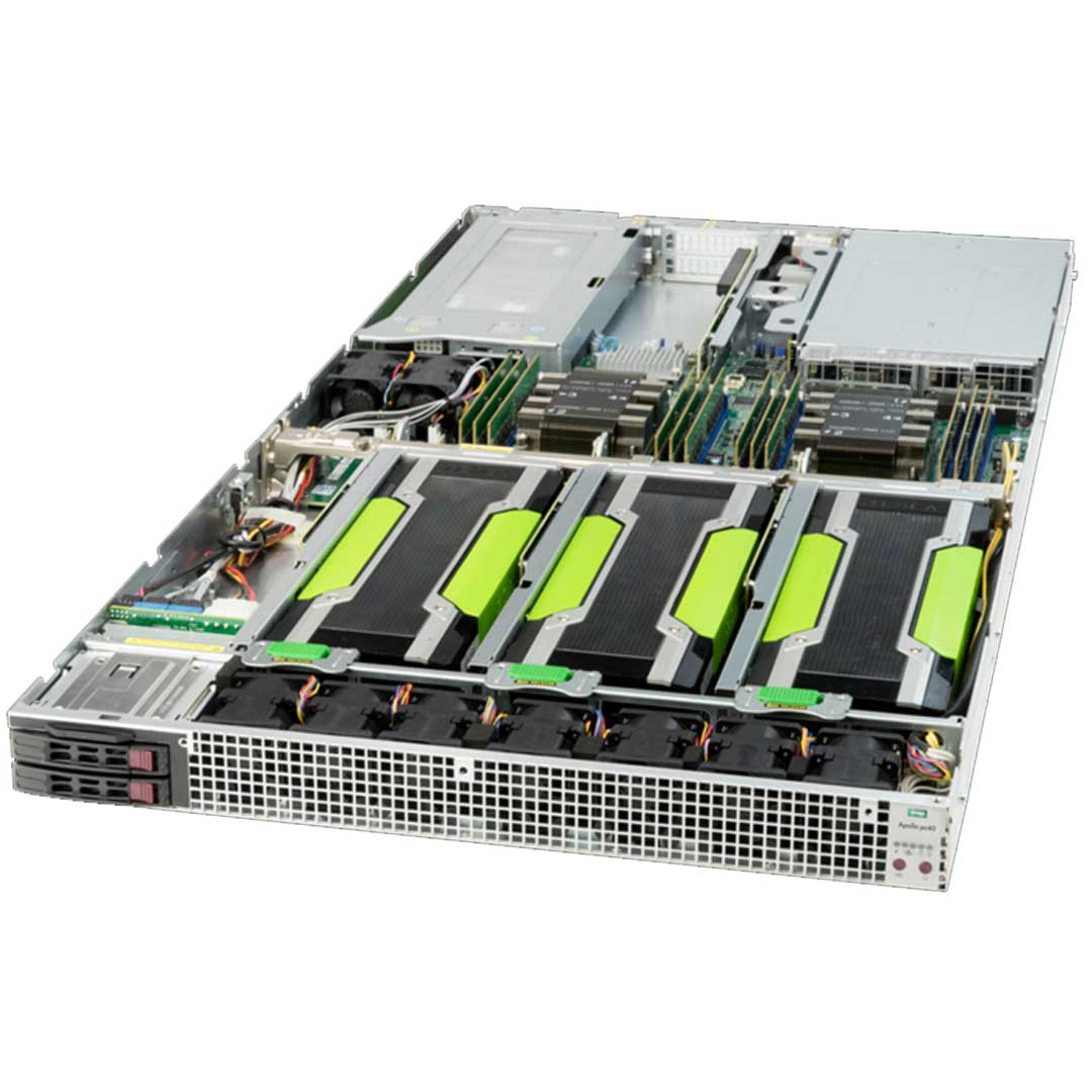 HPE ProLiant Apollo pc40 GPU Rack Servers CTO
