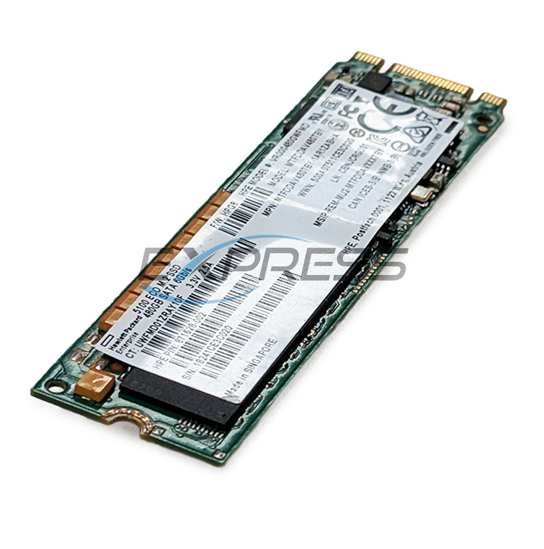 HPE M.2 480GB SATA 6Gbps 5100 Eco SSD | 871628-002