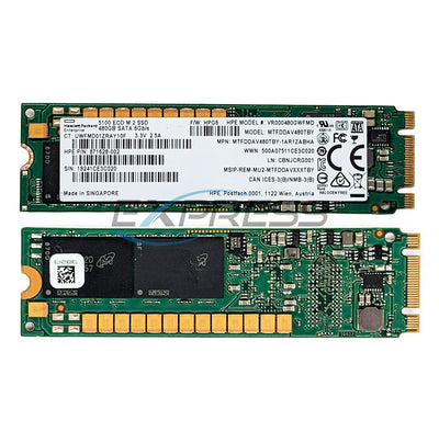 HPE M.2 480GB SATA 6Gbps 5100 Eco SSD | 871628-002