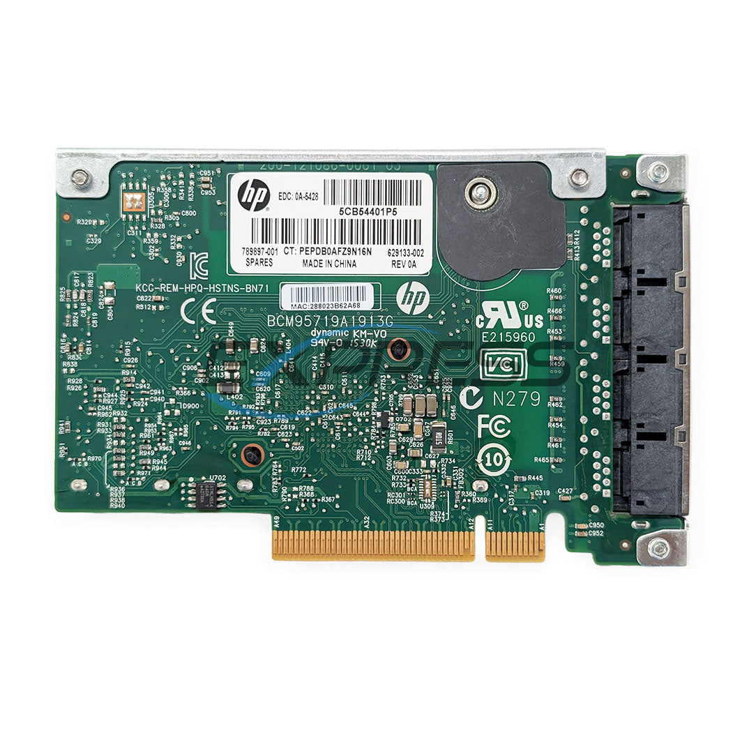 HPE 331FLR Quad Port 1GbE Adapter | 629133-001