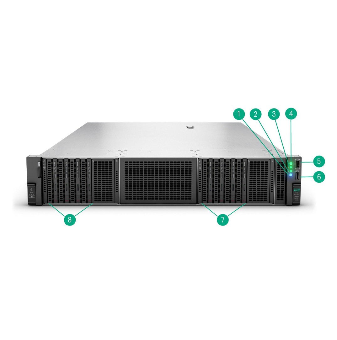 HPE ProLiant Compute DL384 Gen12 Configurable — front