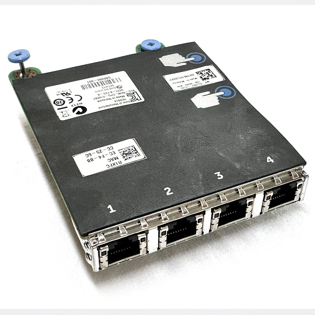 Dell Intel I350 Quad Port 1GbE Mezzanine, NDC | GJ9V2