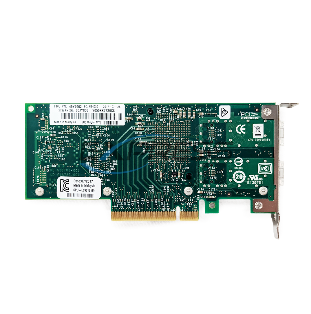 IBM X520-DA2 Dual Port 10Gb SFP+ Adapter | 49Y7962