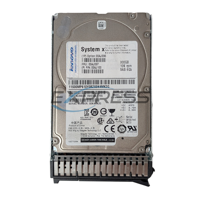 Ibm Lenovo 2.5" 300GB 10K SAS 6Gbps G3 HDD | 00AJ097
