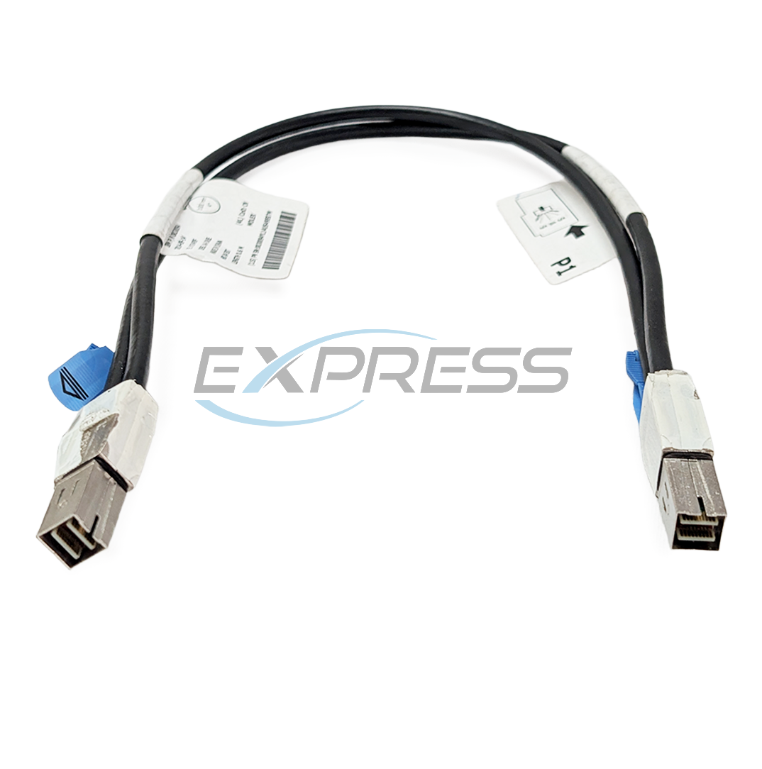 IBM V3700 0.6M miniSAS-HD to miniSAS-HD Data Cable | 00J0094