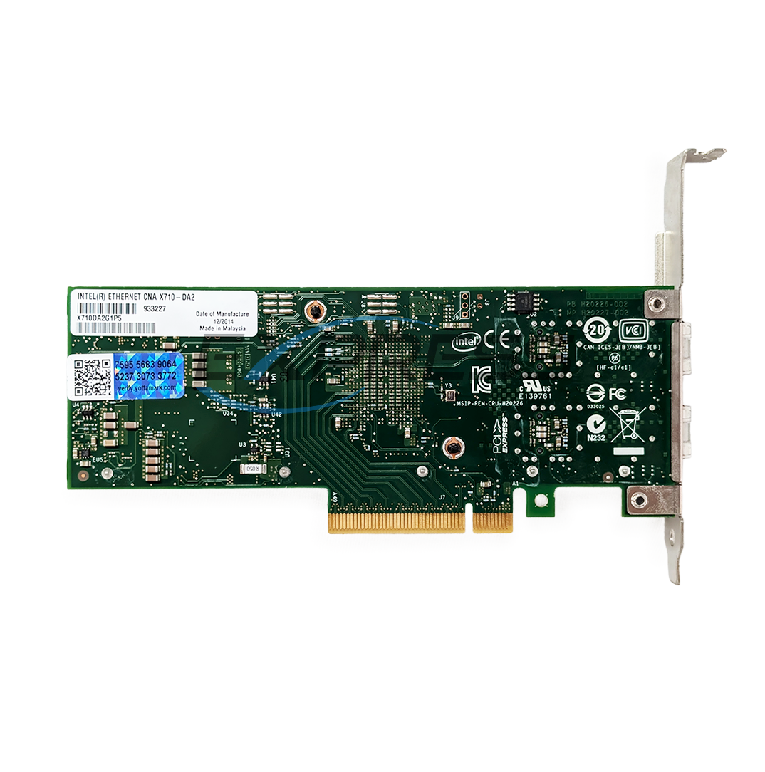 Intel CNA 2 PORT SFP+ 10/1GBE PCI-e Adapter | X710DA2G1P5