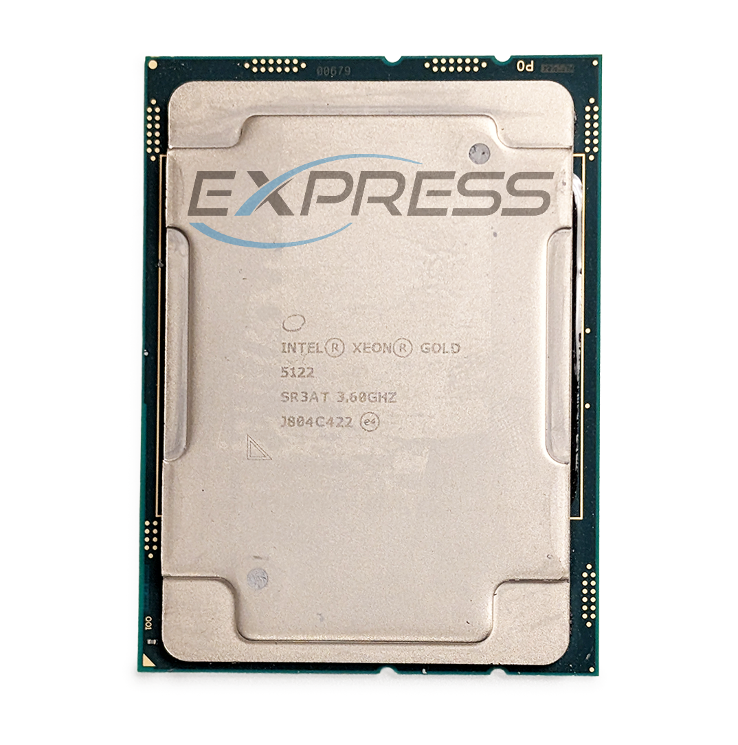 Intel Xeon Gold 5122 3.6GHz 105W 16.5MB 4 Core Processor  | SR3AT