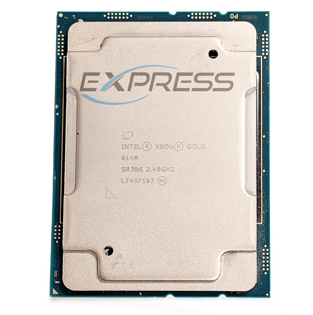 Intel Xeon Gold 6148 2.4GHz 150W 27.5MB 20 Core Processor  | SR3B6