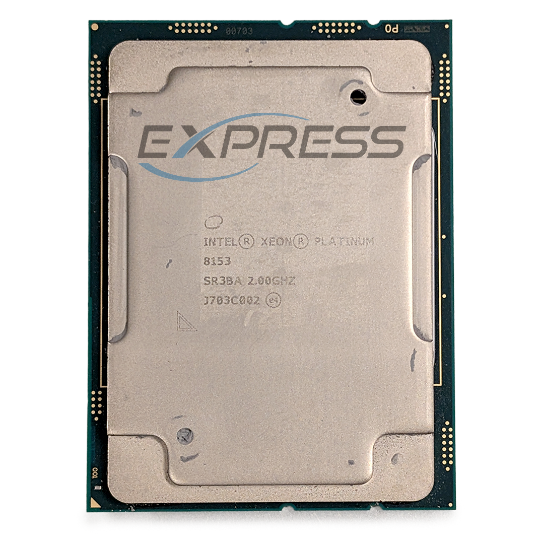 Intel Xeon Platinum 8153 2.0GHz 125W 22MB 16 Core Processor  | SR3BA