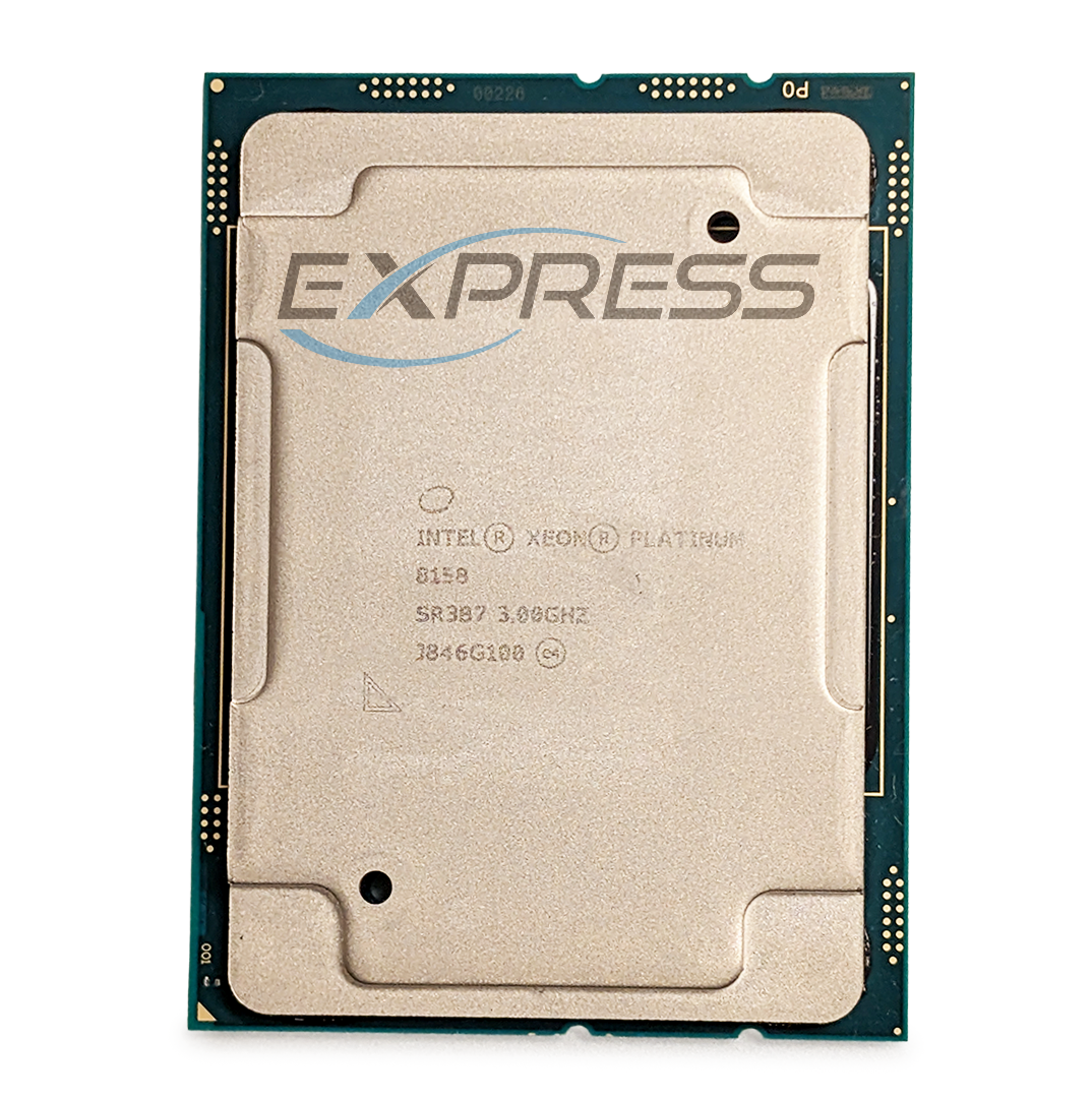 Intel Xeon Platinum 8158 3.0GHz 150W 24.75MB 12 Core Processor  | SR3B7