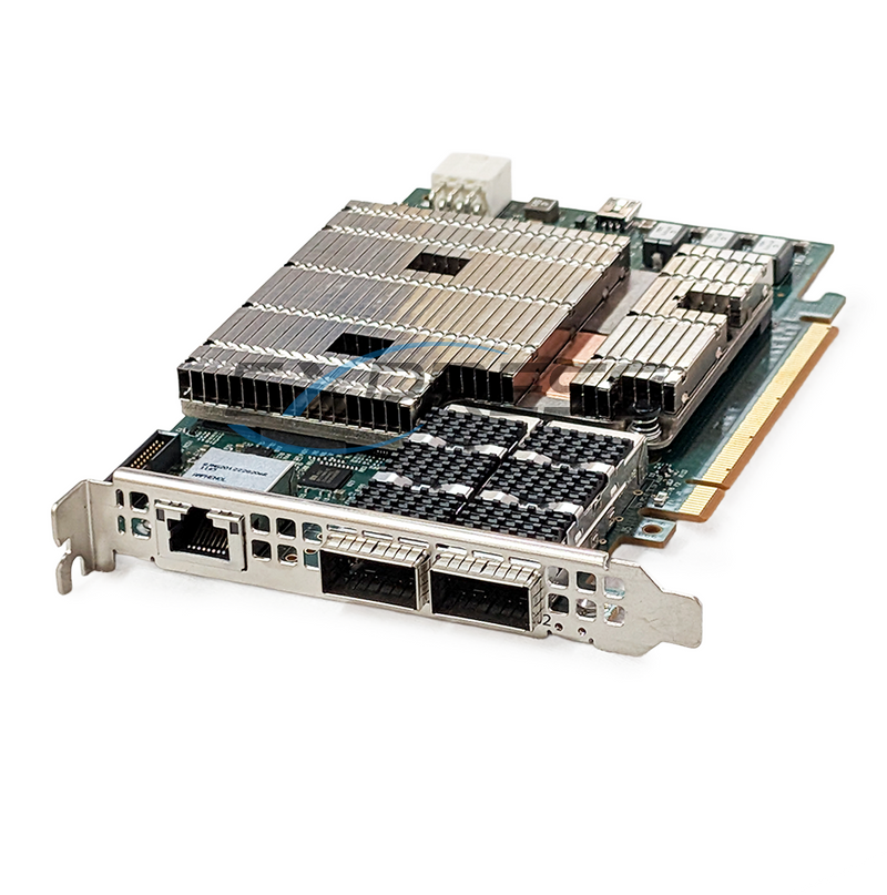 Nvidia Mellanox Bluefield-2 Dual Port 100GbE QSFP56 Crypto Adapter | MBF2H516A-CEEOT
