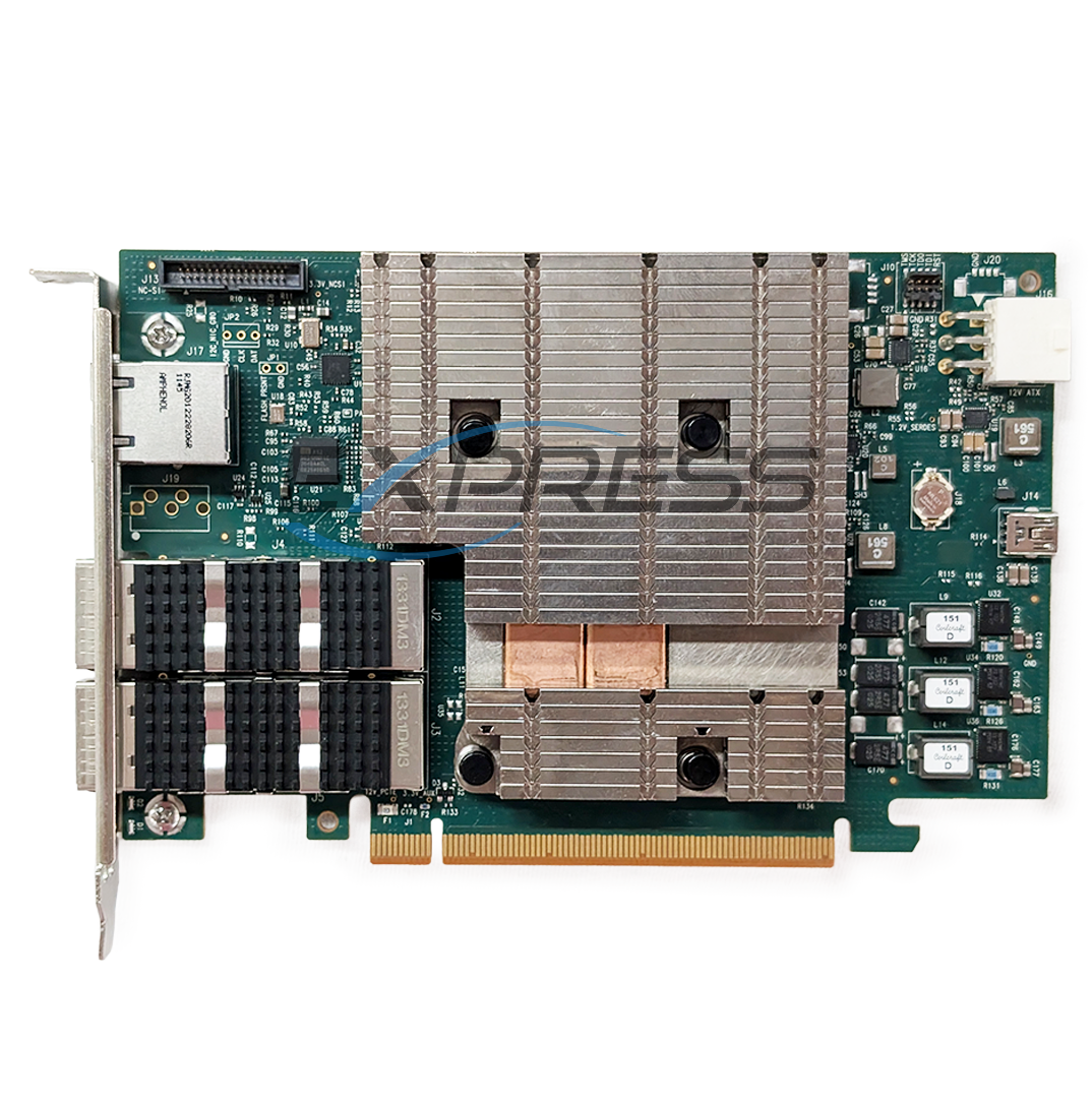 Nvidia Mellanox Bluefield-2 Dual Port 100GbE QSFP56 Crypto Adapter | MBF2H516A-CEEOT