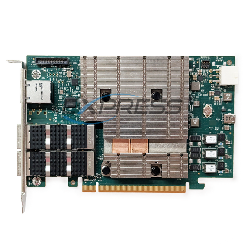 Nvidia Mellanox Bluefield-2 Dual Port 100GbE QSFP56 Crypto Adapter | MBF2H516A-CEEOT