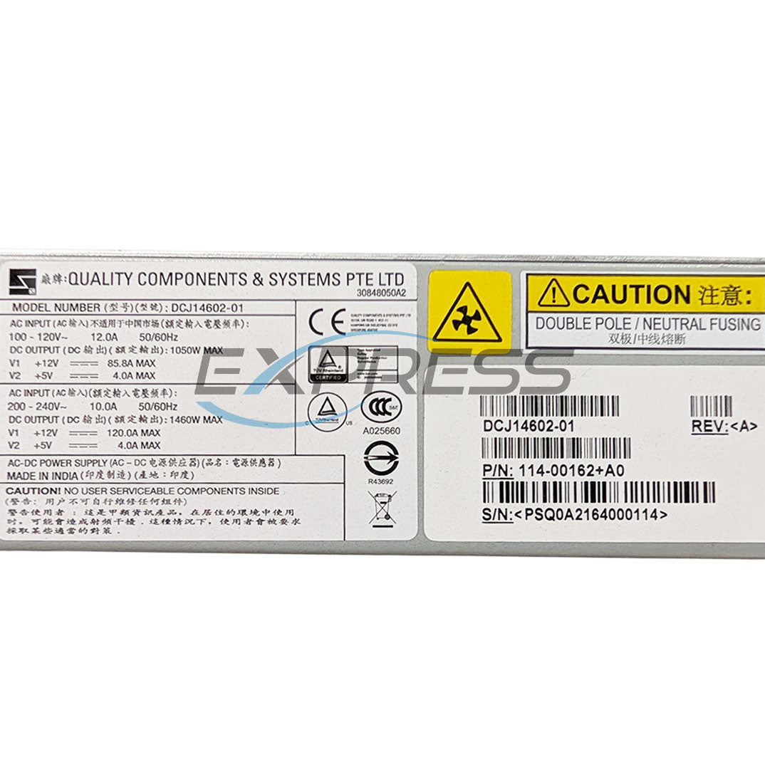 Netapp FAS8200 / AFF-A300 1460W Power Supply Unit (114-00162) | X5729A