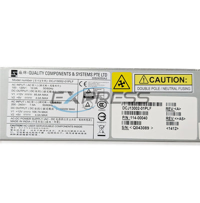 Netapp FAS62XX 1300W Power Supply (114-00040) | X763-R6