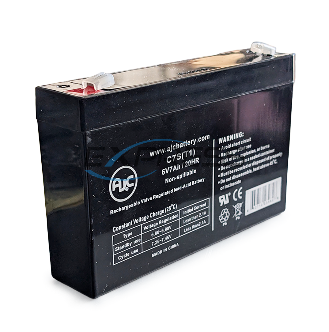 AJC C7S(T1) 6V 7Ah Sealed Lead Acid – AGM – VRLA Battery