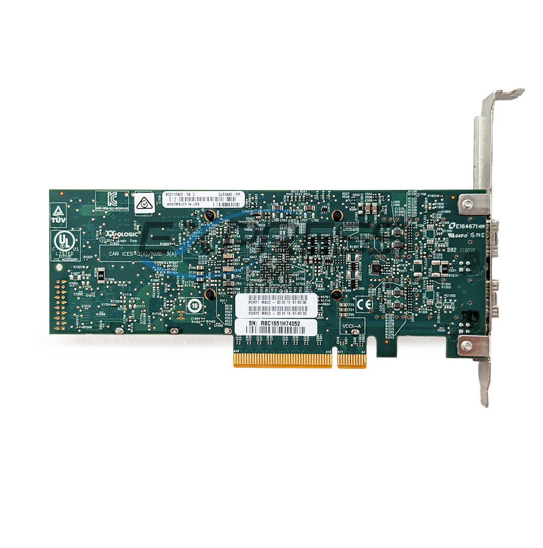 QLogic 3442 SR Dual Port 10GbE SFP+ Adapter