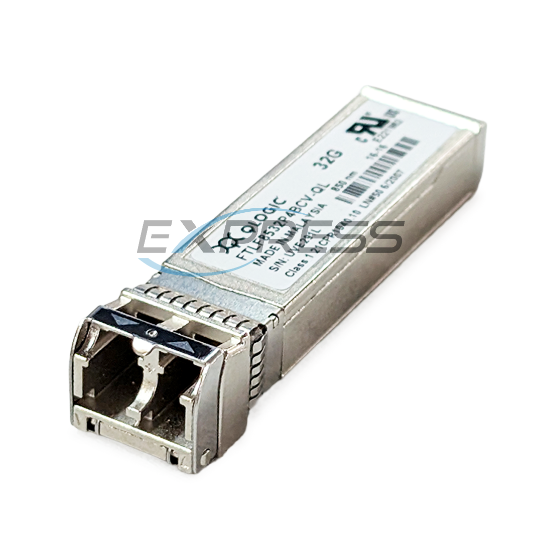 Qlogic 32Gb FC SFP+ Sw 850NM Transceiver | FTLF8532P4BCV-QL