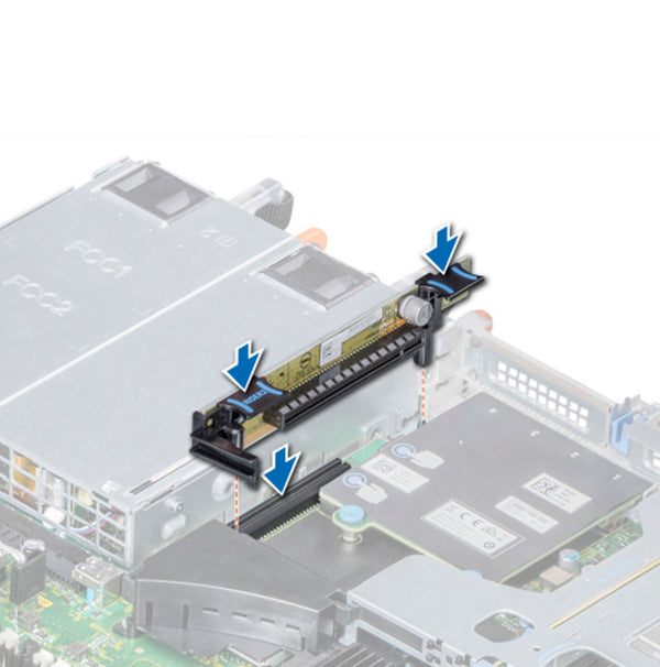Dell R640 Riser R2A 1x16 Card | W6D08 - ECS