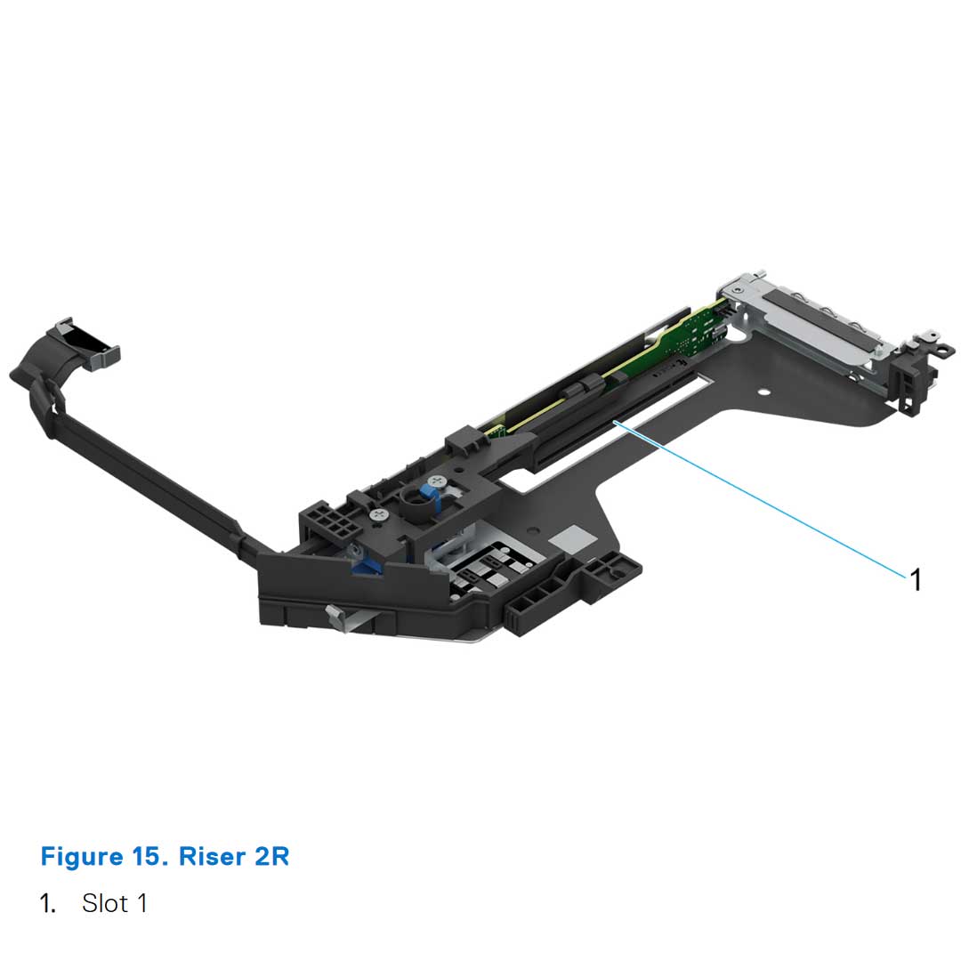 Dell PowerEdge R660 Riser 2R Gen5 1x8 (R2R)