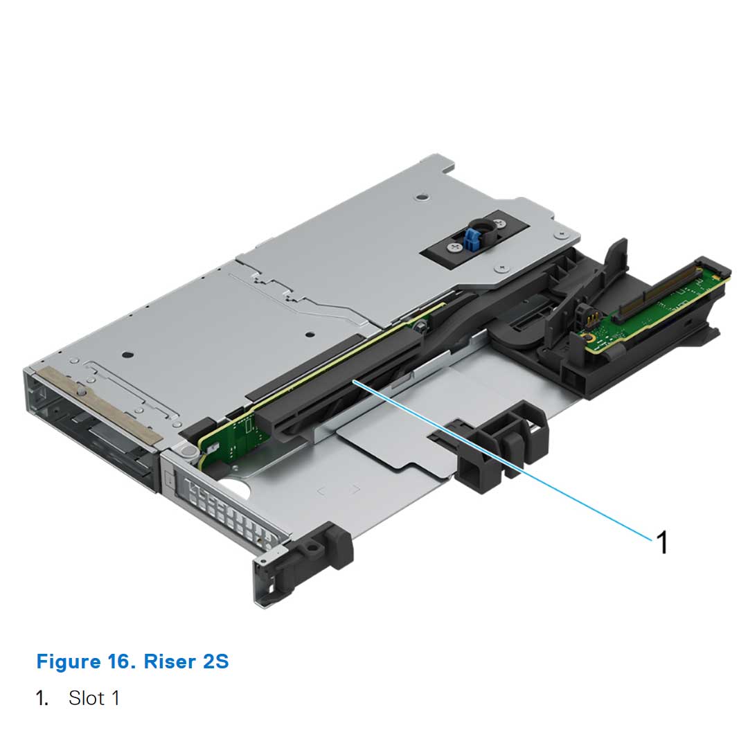 Dell PowerEdge R660 Riser 2S LP Gen5 1x16 (R2S)