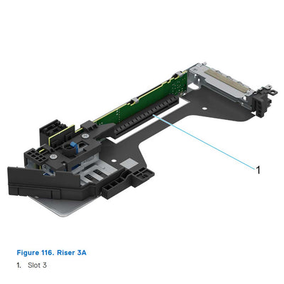 Dell Poweredge Riser 3A LP Gen4 1x16 (R3A) | C8KNG