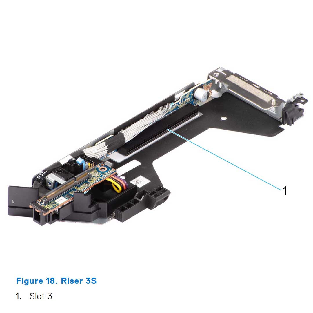 Dell PowerEdge R6615 R2U + R3S Riser Configuration 7