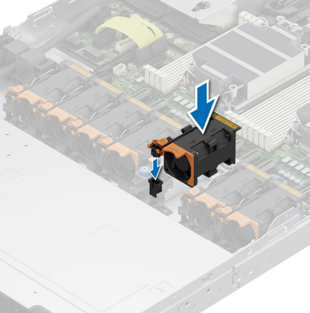 Dell PowerEdge R660xs High-Performance Fan Power Cable | W0C8T