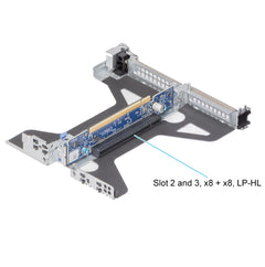 その他 R2-D2 M0VDF — Riser R2A 2x8 LP | Dell PowerEdge R660xs - Express