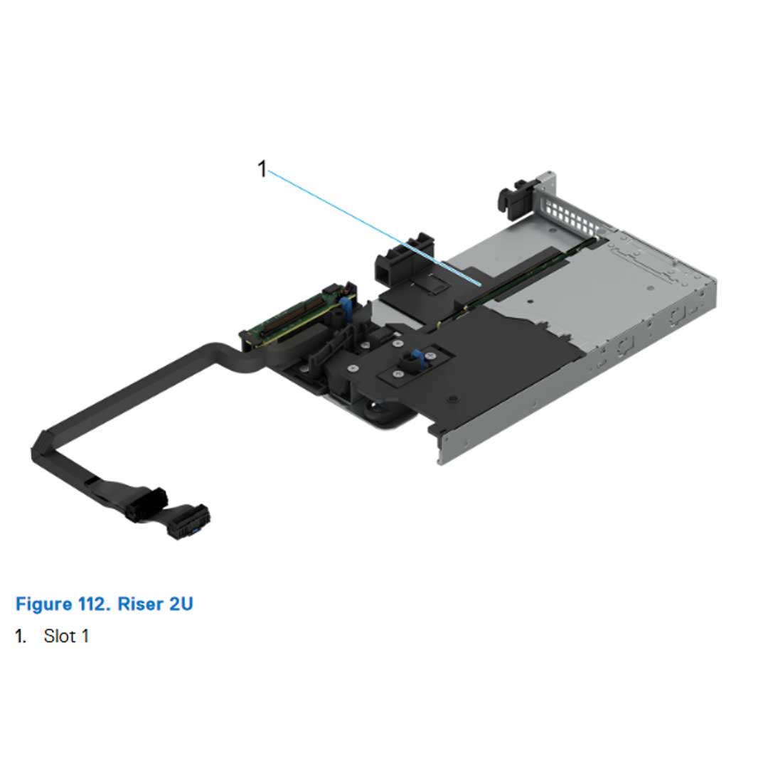 Dell PowerEdge R6615 R2U + R3S Riser Configuration 7