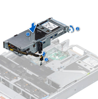 Dell Poweredge R7525 R4A FH Fl Riser Assembly | RWC5R