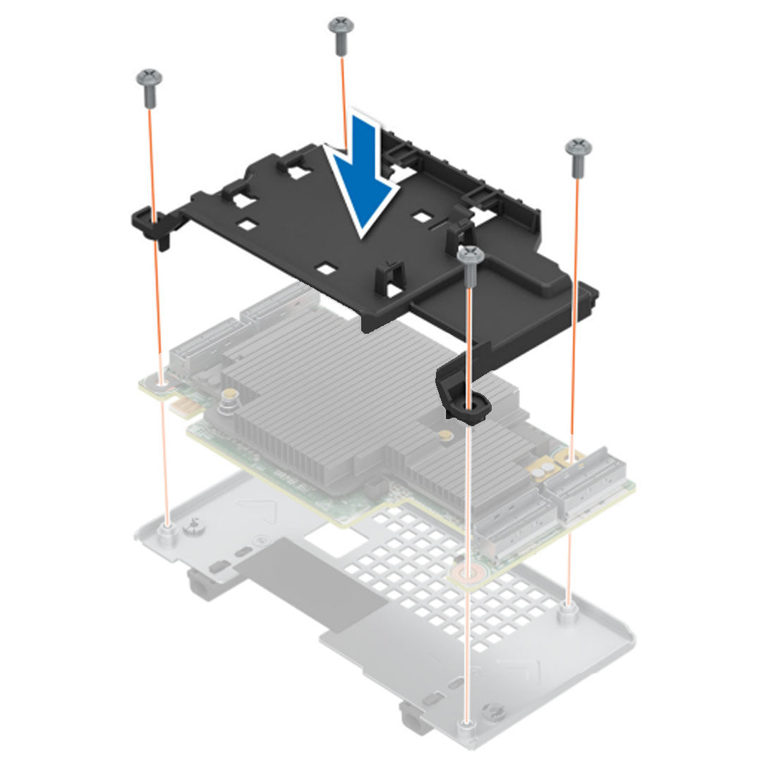 Dell fPERC H965i Air Shroud | DDYFH