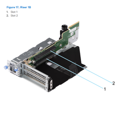 R760 Riser Config 8. 2 x8 FH + 1x16 LP (Gen4) - Express Computer