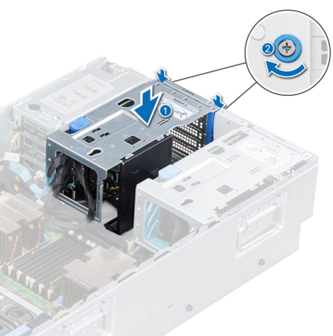 Dell Poweredge R940XA Riser 2D ( x8) | FC3XW