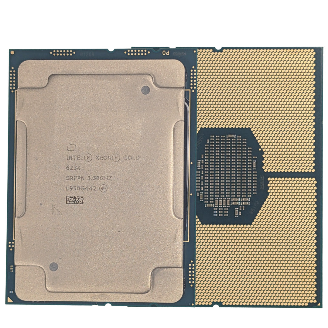 Intel Xeon Gold 6234 (3.3GHz / 8 Core / 130W / 24.75MB) Processor | SRFPN