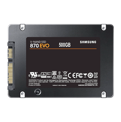 Evo 870 2.5" 500GB SATA 6Gbps SSD | MZ-77E500B/AM