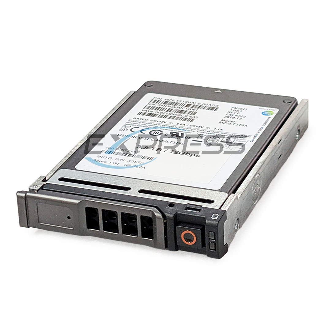 Samsung 2.5" 3.84TB SAS 12Gbps RI SSD (Pm1643) | MZILT3T8HALS-00AG3