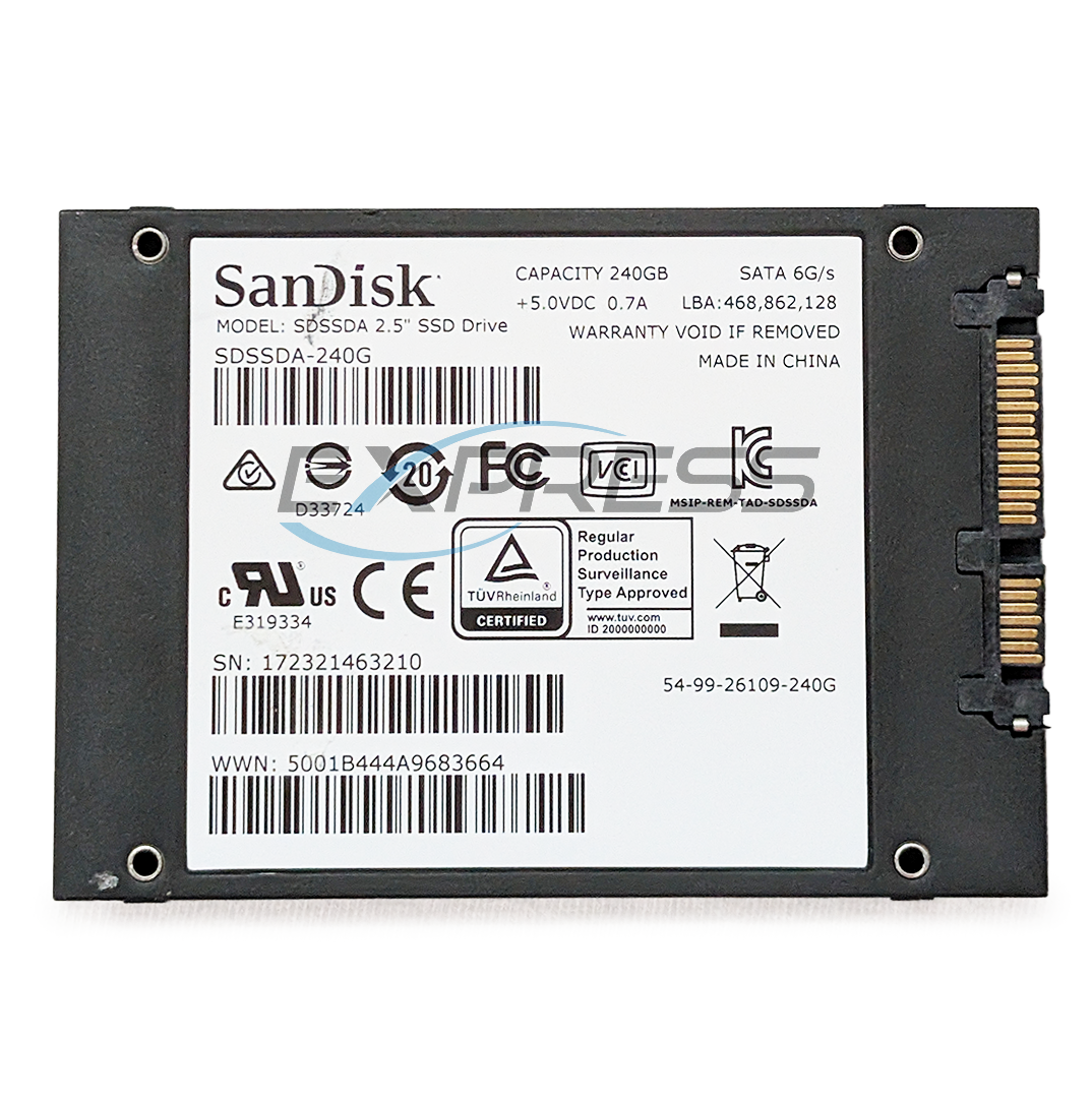 Scandisk 2.5" 240GB SSD | SDSSDA-240G