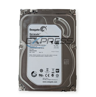 Seagate 3.5" Barracuda 2TB 7.2K SATA 6Gbps Af HDD (Server) | ST2000DM001