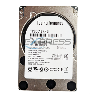 Top Performance 2.5" 600GB 10K SAS 6Gbps HDD | TP6001BKHG
