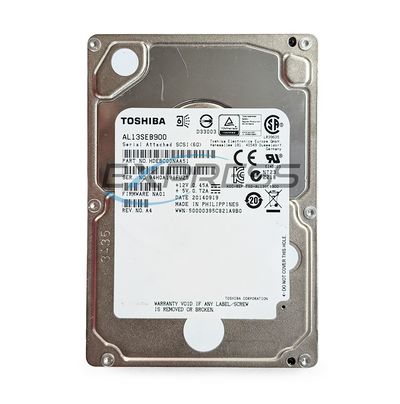 Toshiba 2.5" 900GB 10K SAS 6Gbps HDD | HDEBC00NAA51
