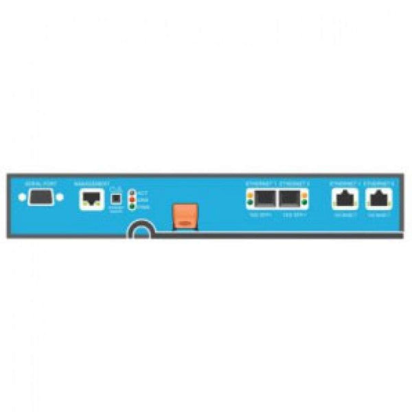 A front view of a EqualLogic Type 18 SAS/NL-SAS/SSD Controller with multiple ports and interfaces.