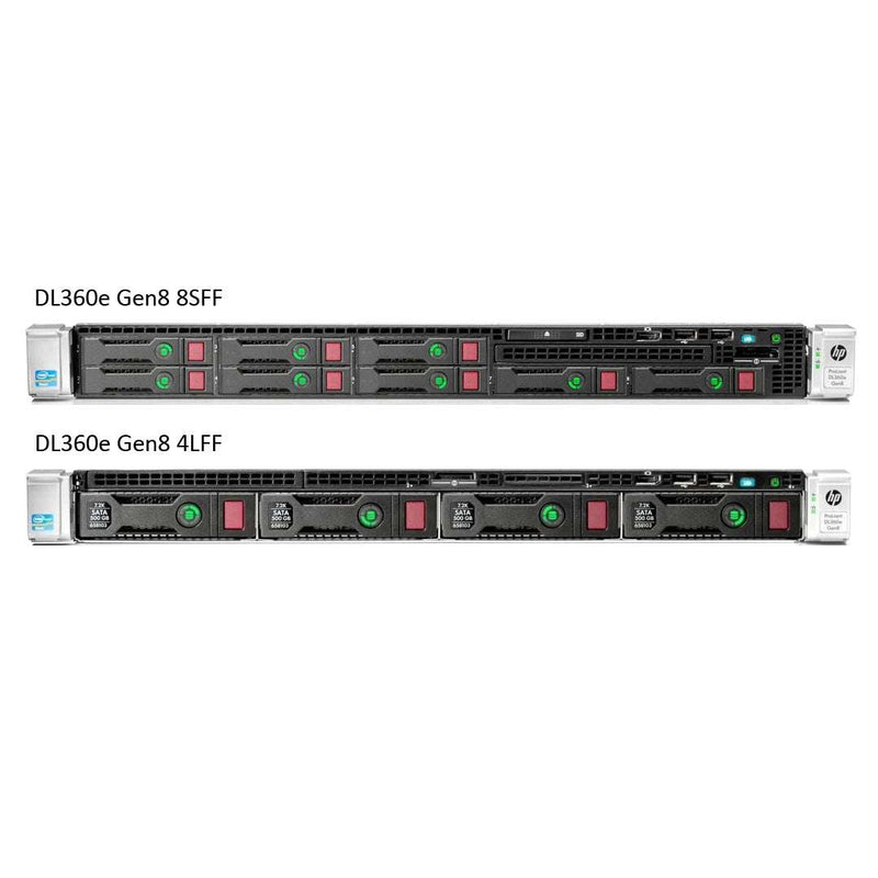 Refurbished HPE ProLiant DL360e Gen8 Configure to Order Rack Server