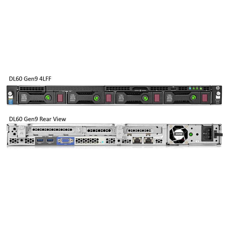 Refurbished HPE ProLiant DL60 Gen9 Configure to Order Rack Server