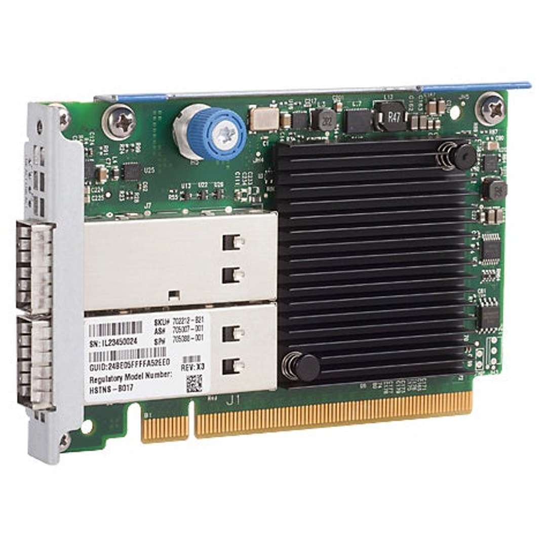 702212-B21 - HPE InfiniBand FDR 2-port 545FLR-QSFP Adapter
