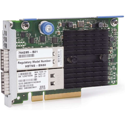 HPE InfiniBand FDR/Ethernet Dual Port 10Gb/40Gb 544+FLR-QSFP Adapter (764737-001) | 764285-B21