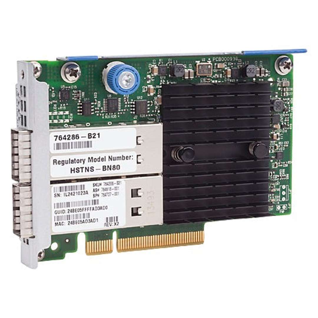 764286-B21 - HPE InfiniBand QDR/Ethernet 10Gb 2-port 544+FLR-QSFP Adapter