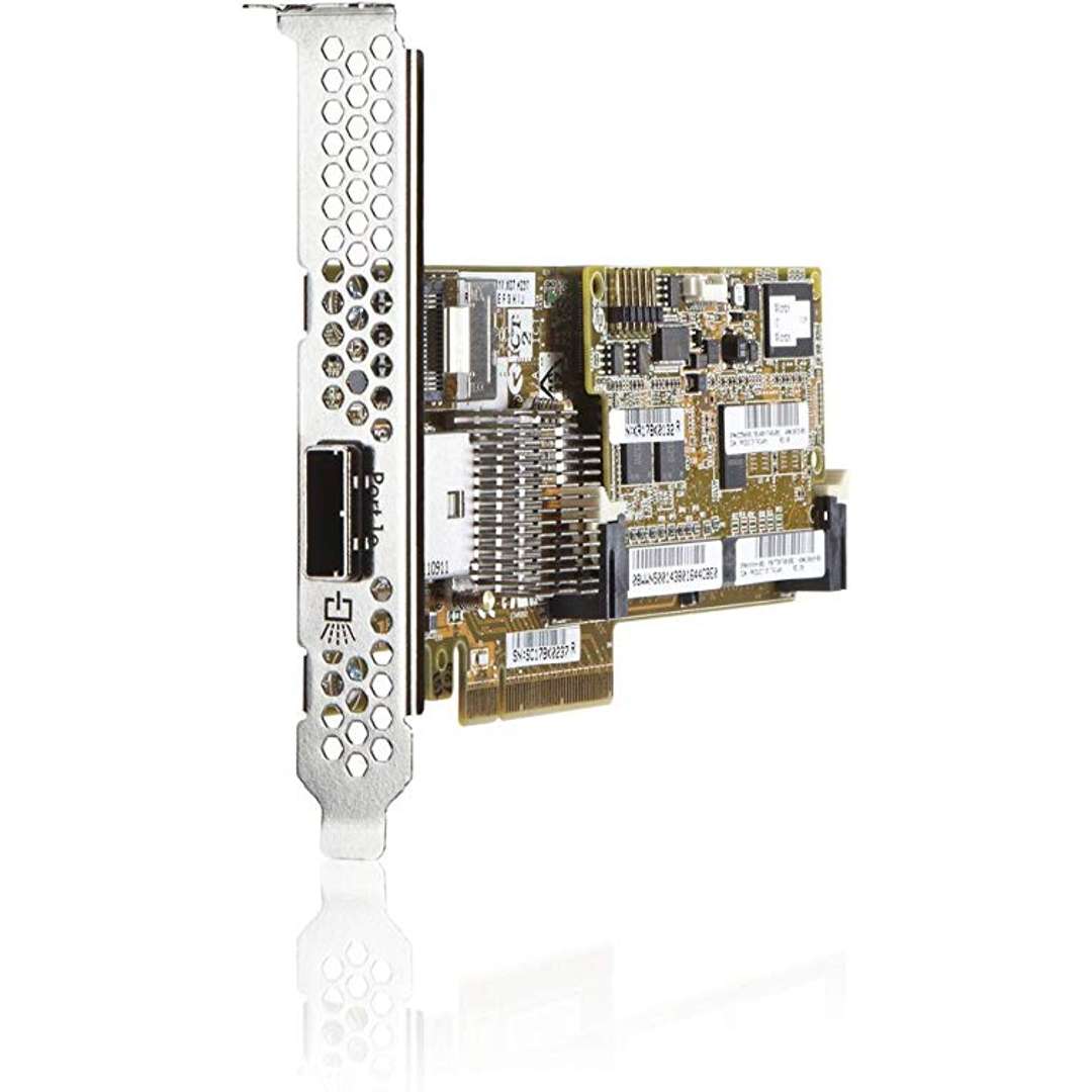 631667-B21 - HPE Smart Array P222/512 FBWC 6Gb 1-port Int/1-port Ext SAS Controller
