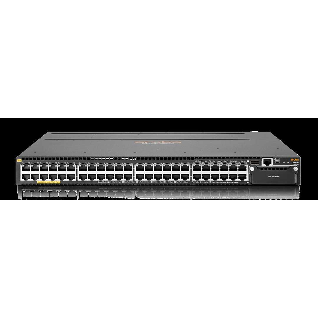 HPE JL074A Aruba 3810M 48G PoE+ 1-slot Switch